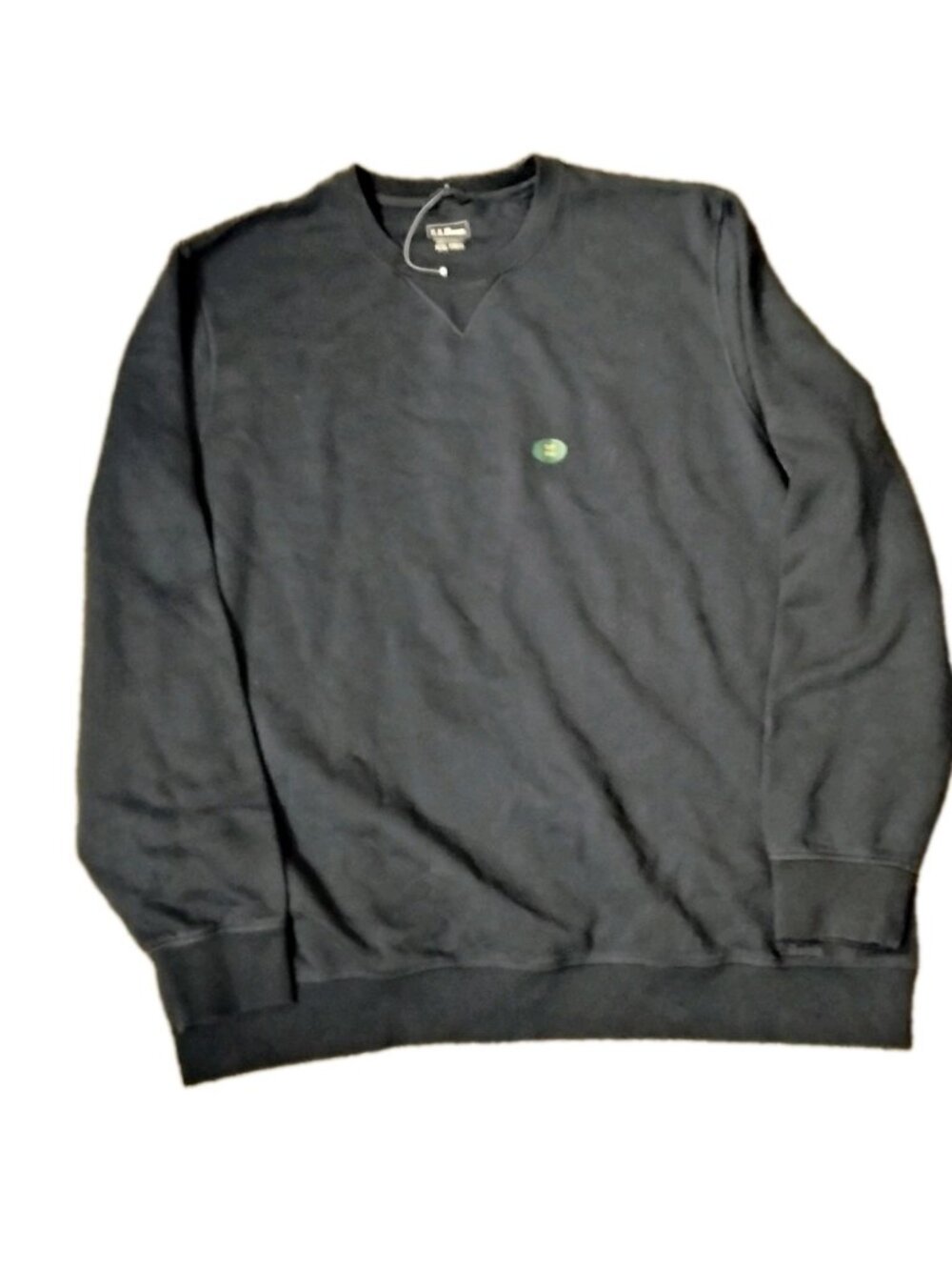 New LL Bean Traditional Fit Mens Sweatshirt XXL Tall Outdoor Fall Navy Blue
